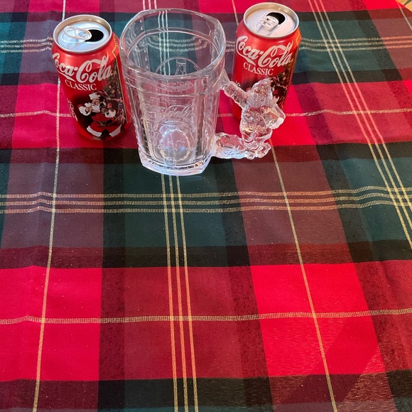 Coca Cola glass Christmas Mug - Picture 1 of 2